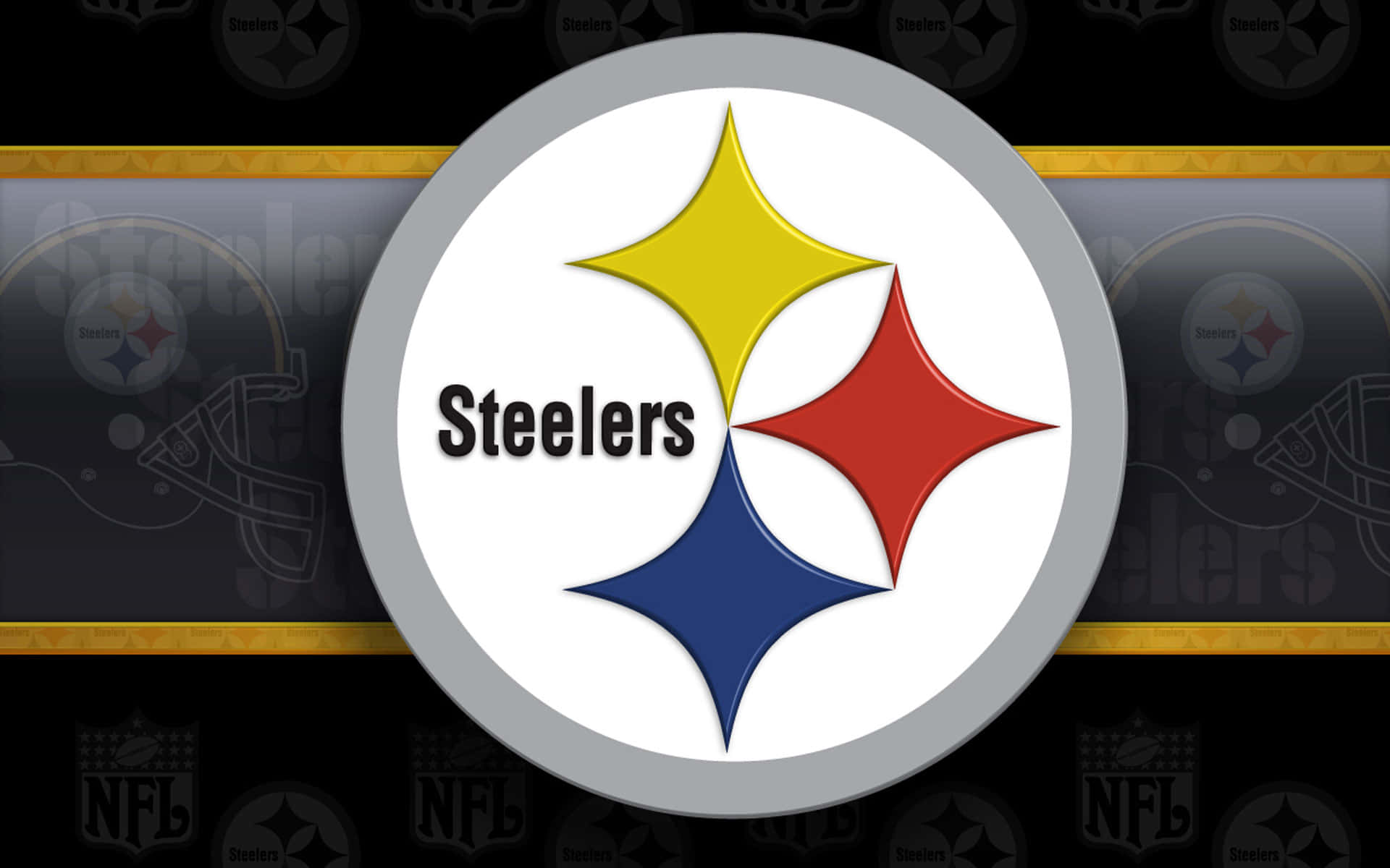 Pittsburgh Steelers vintage logo Wallpaper