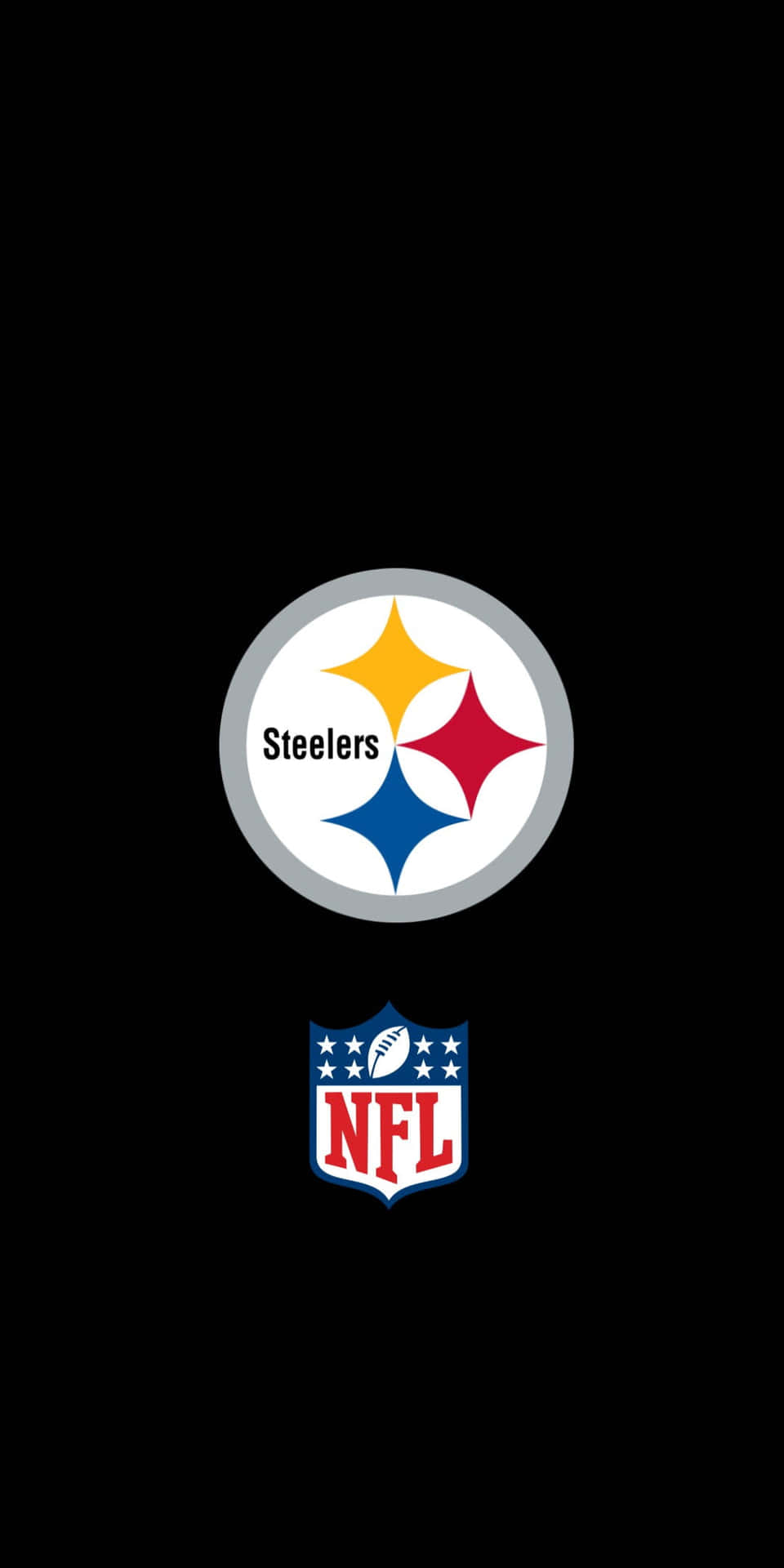 Logodei Pittsburgh Steelers Per Telefono Sfondo