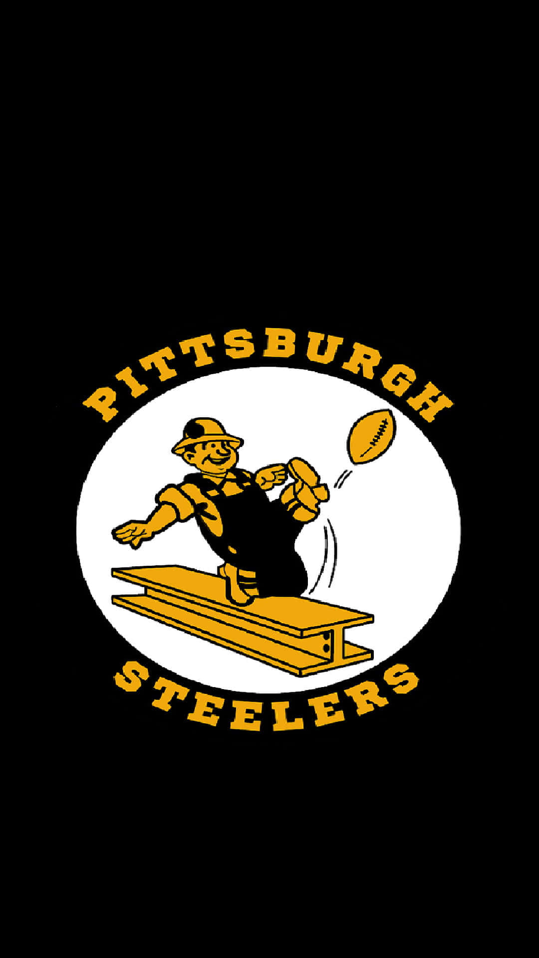 Sfondoper Telefono Dei Pittsburgh Steelers Sfondo