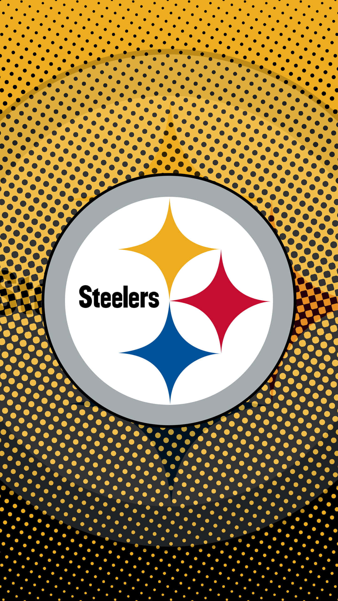 Emblemadei Pittsburgh Steelers Per Telefono Sfondo