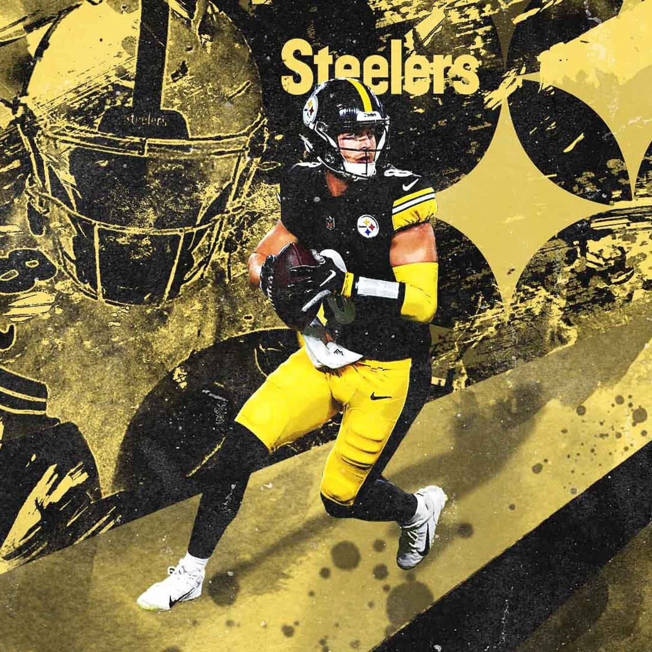 Steelers Quarterback In Action Wallpaper