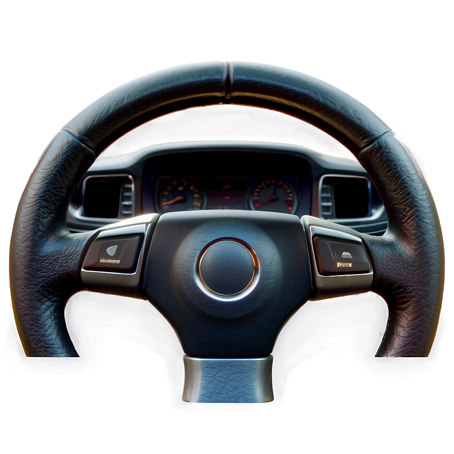 Download Steering Wheel And Dashboard Png Qoi | Wallpapers.com