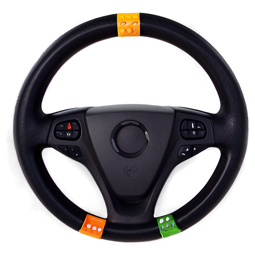 Steering Wheel With Buttons Png 05252024 PNG