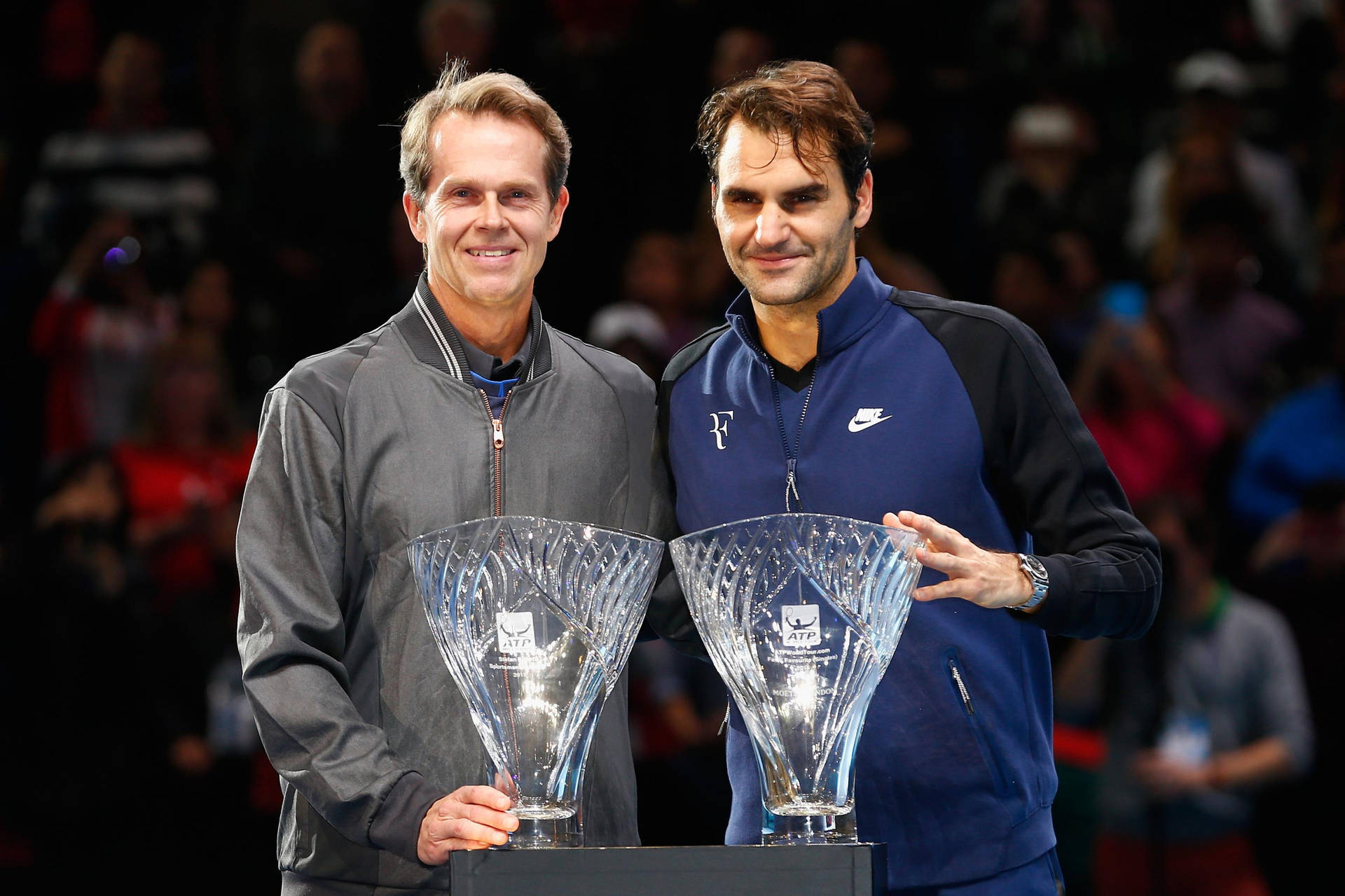 Stefanedberg E Roger Federer. Papel de Parede