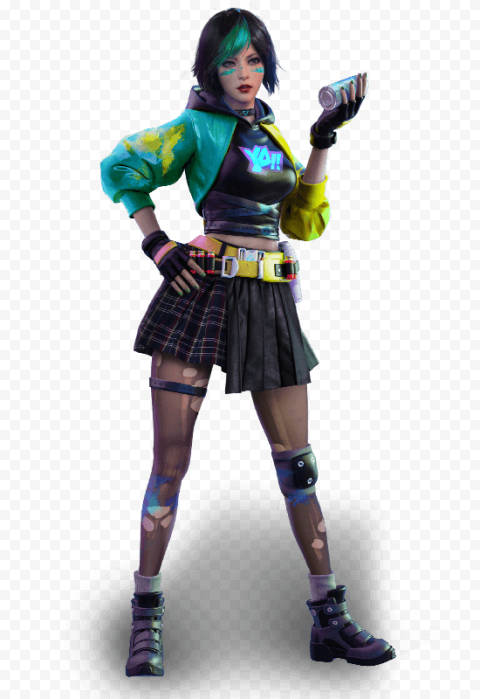 Steffie As Free Fire Character Picture