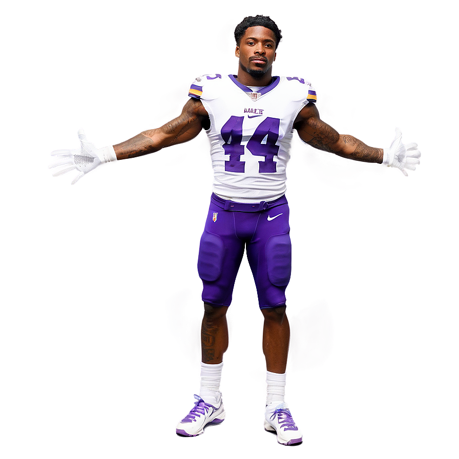 Stefon Diggs Athletic Stance Png 06202024 PNG