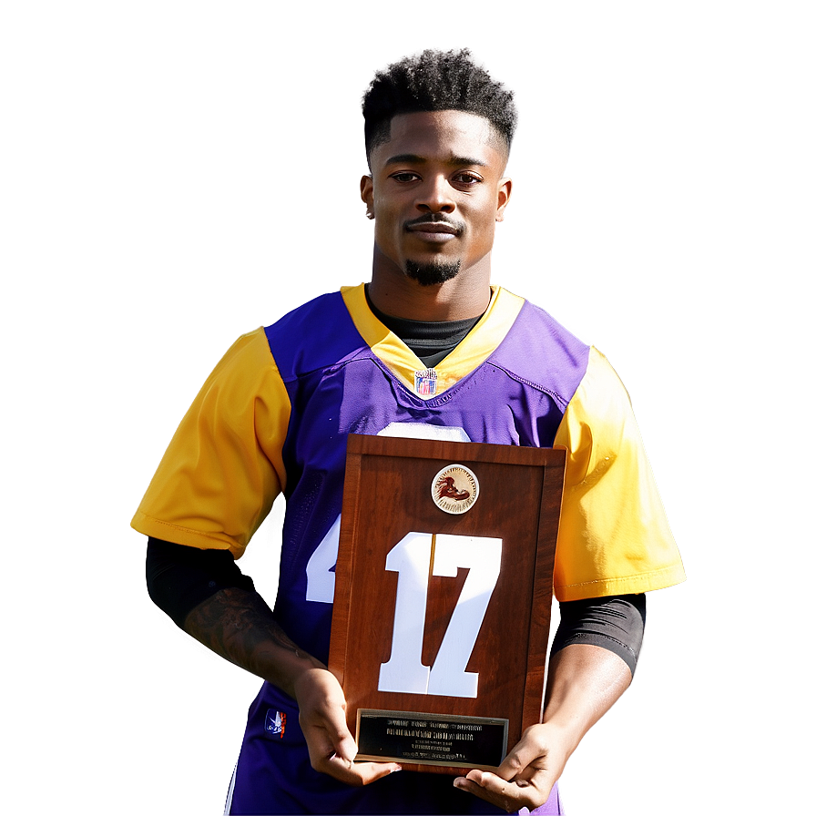 Stefon Diggs Award Ceremony Png Nnw PNG