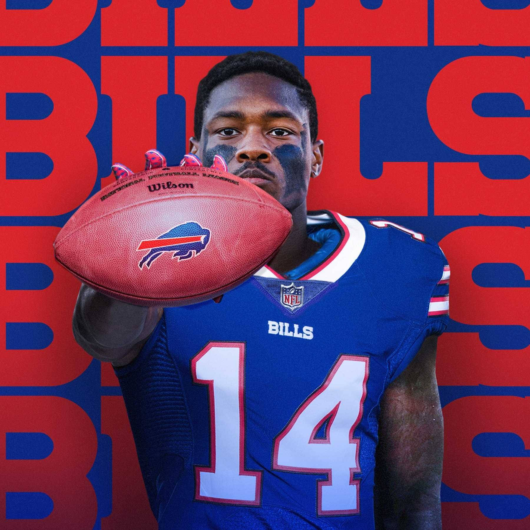 Download Stefon Diggs Buffalo Bills Football Player Wallpaper