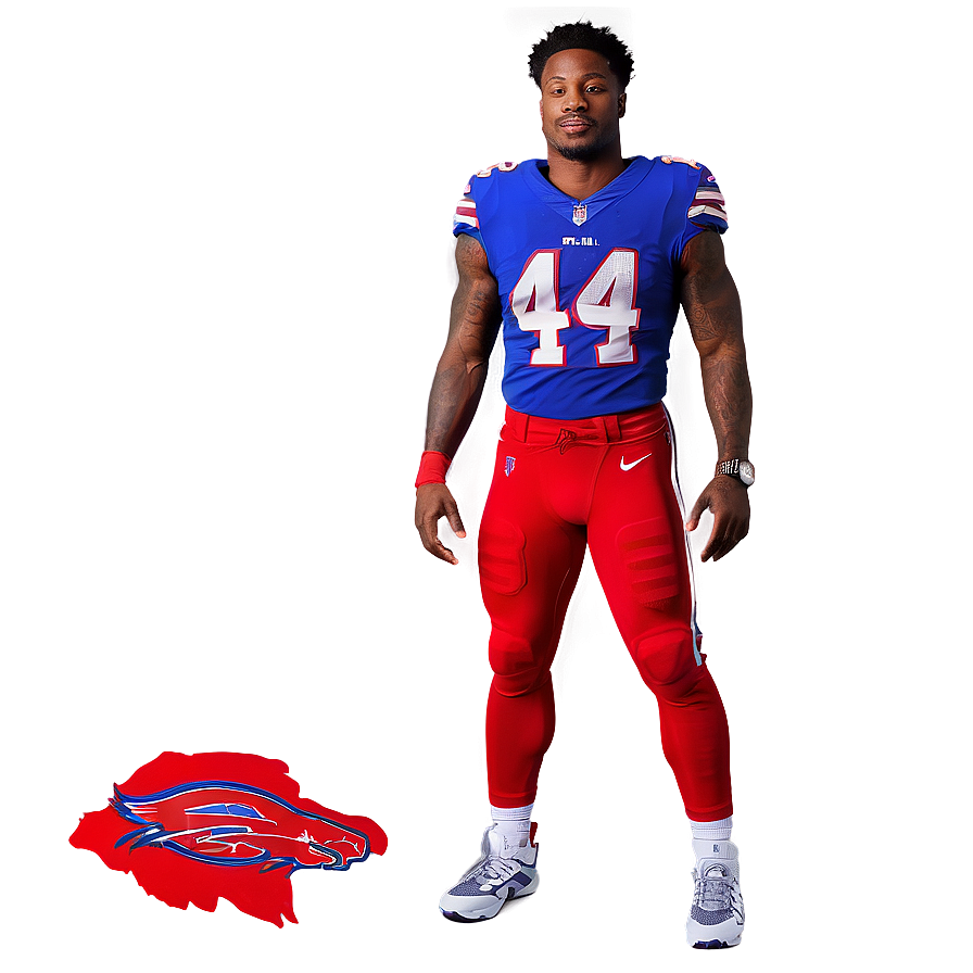 Stefon Diggs Buffalo Bills Uniform Png 74 PNG