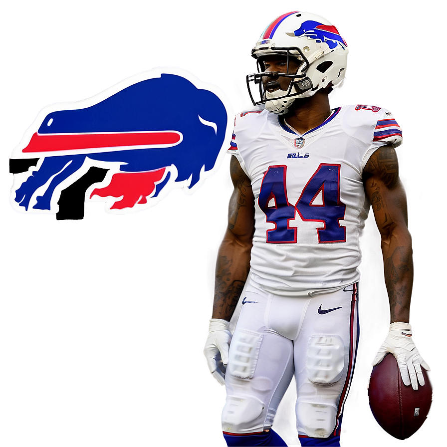 Stefon Diggs Buffalo Bills Uniform Png Apw51 PNG