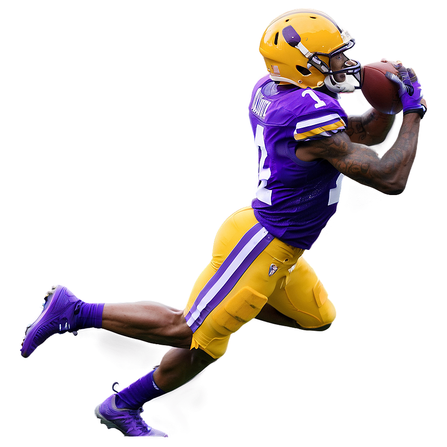 Stefon Diggs Catching Football Png 06202024 PNG