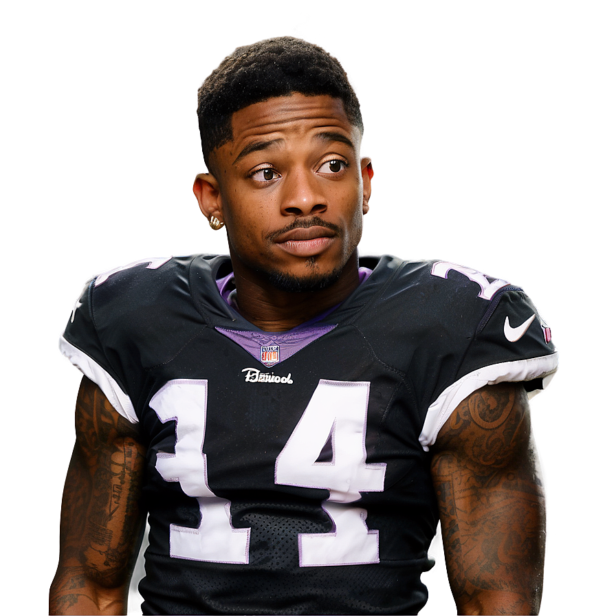 Stefon Diggs Deep Thought Png 94 PNG