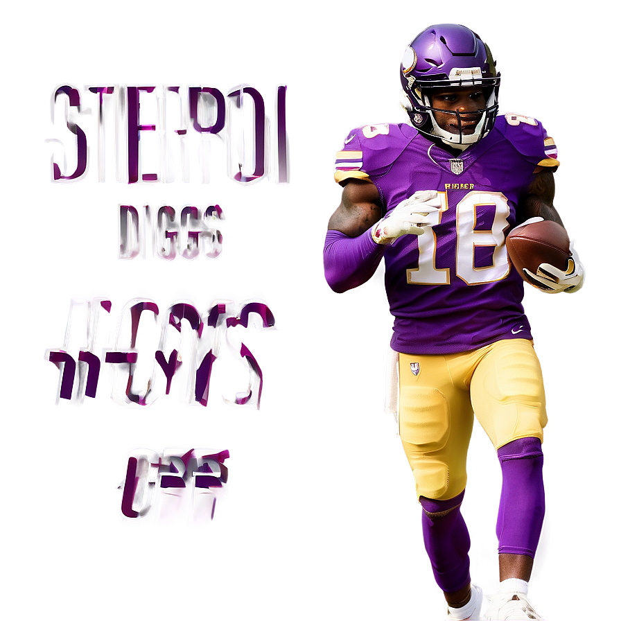 Stefon Diggs Helmet Off Png Loq87 PNG