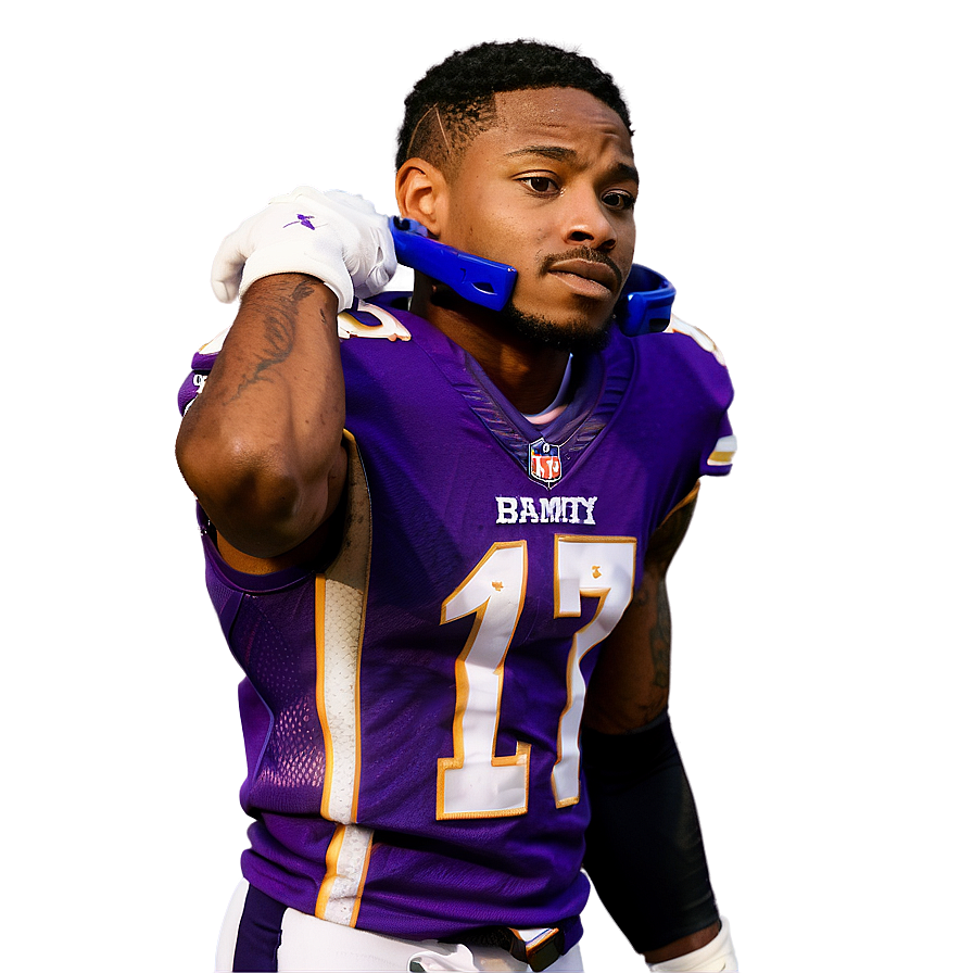 Stefon Diggs In-game Focus Png 06202024 PNG