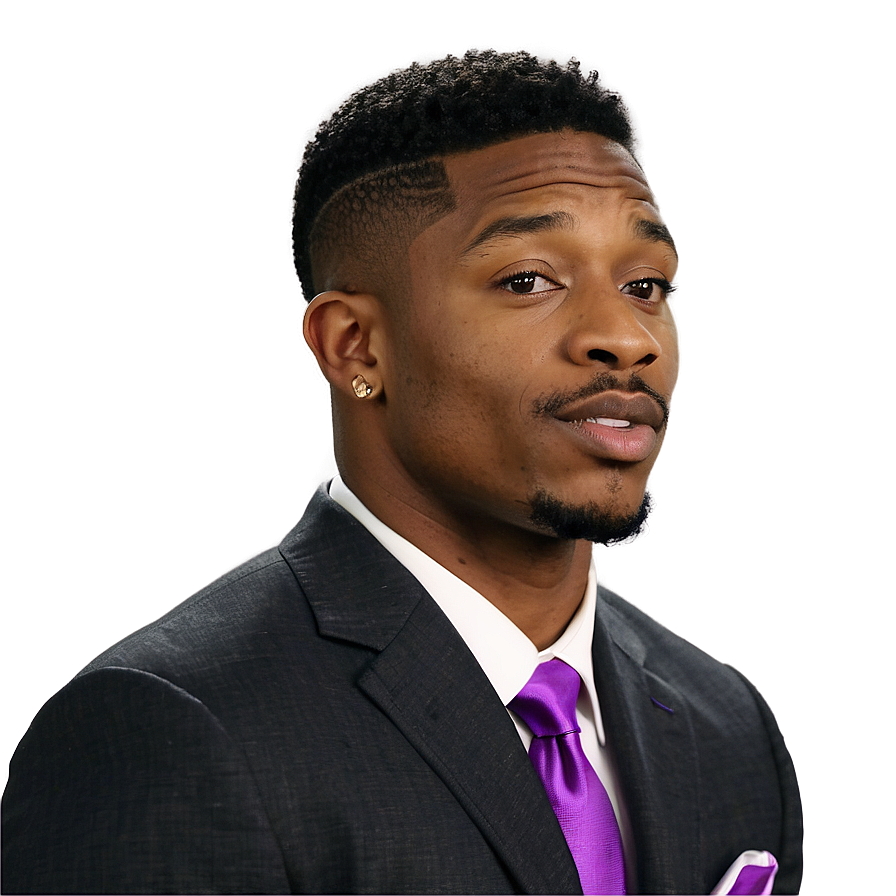 Stefon Diggs Interview Look Png Xnw75 PNG