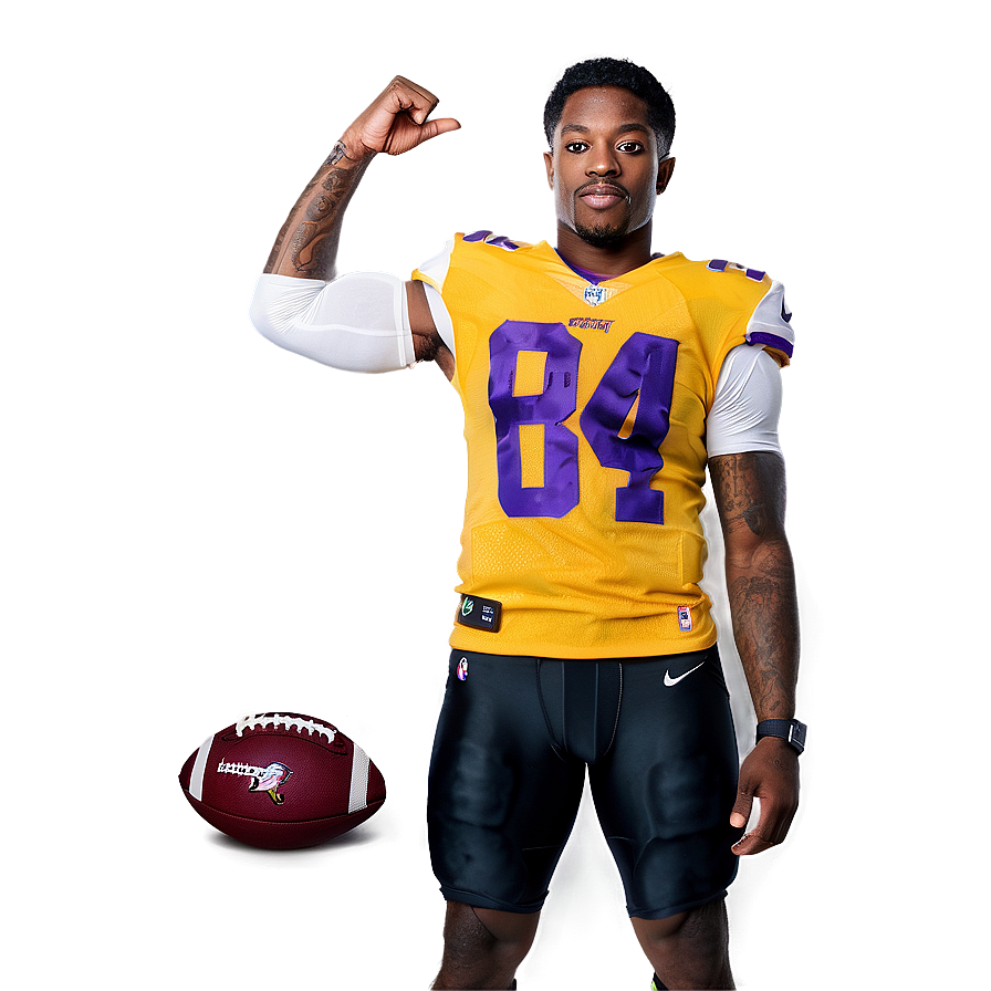 Stefon Diggs Leadership Pose Png 06202024 PNG