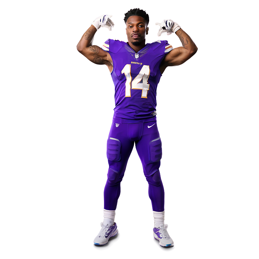 Stefon Diggs Leadership Pose Png Amu PNG