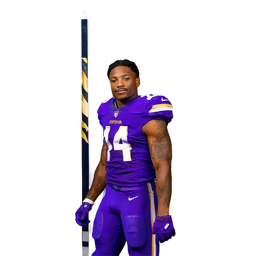 Stefon Diggs Leadership Pose Png Keu PNG