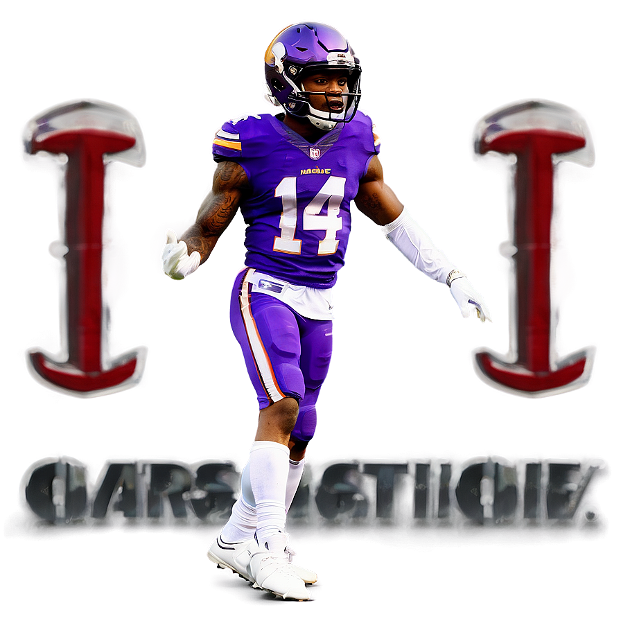 Stefon Diggs Pre-game Warmup Png Yfd PNG