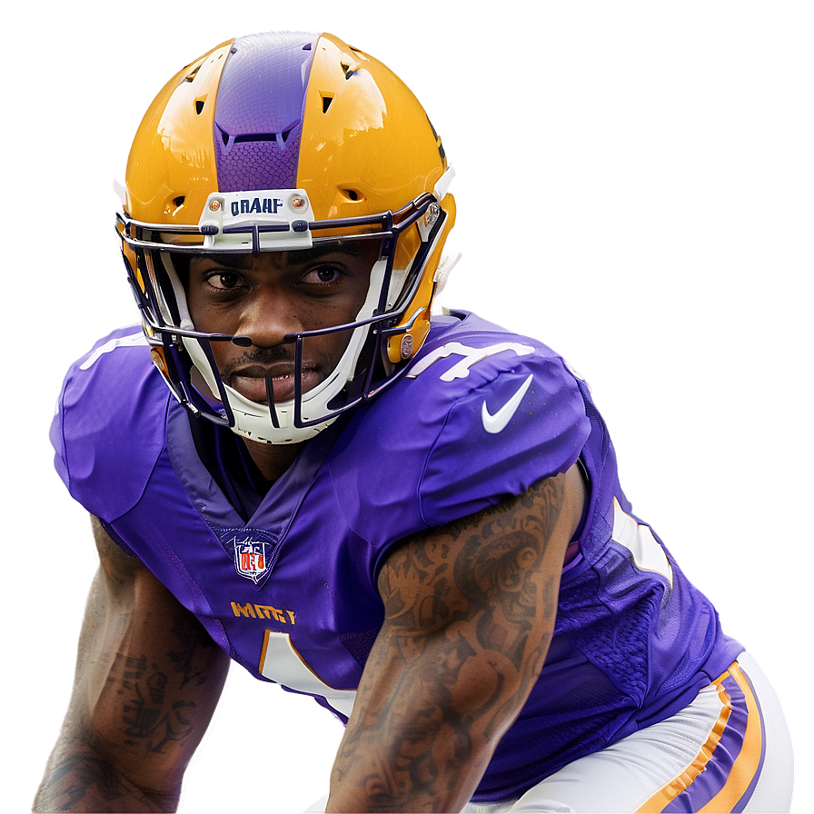 Stefon Diggs Sideline Portrait Png Hkk PNG