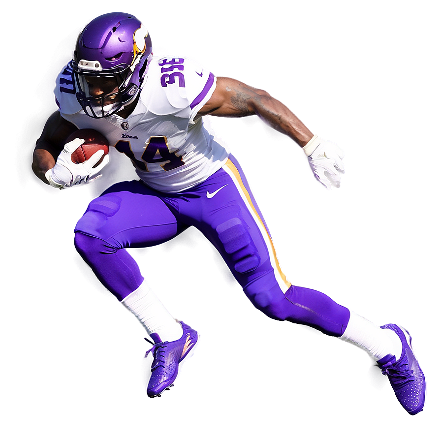 Stefon Diggs Spectacular Leap Png Hgk52 PNG