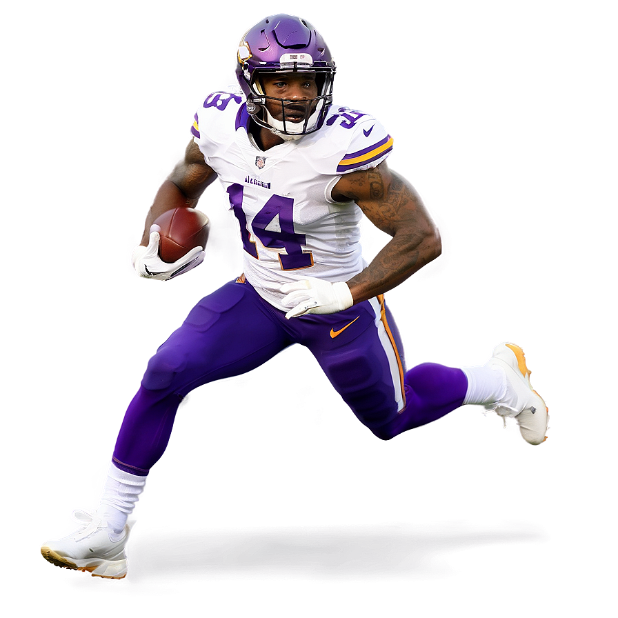 Stefon Diggs Speed Run Png Epj84 PNG