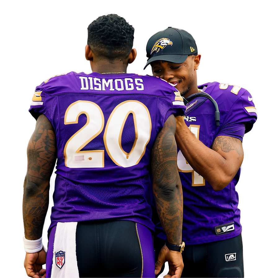 Stefon Diggs Team Huddle Moment Png Mxo92 PNG