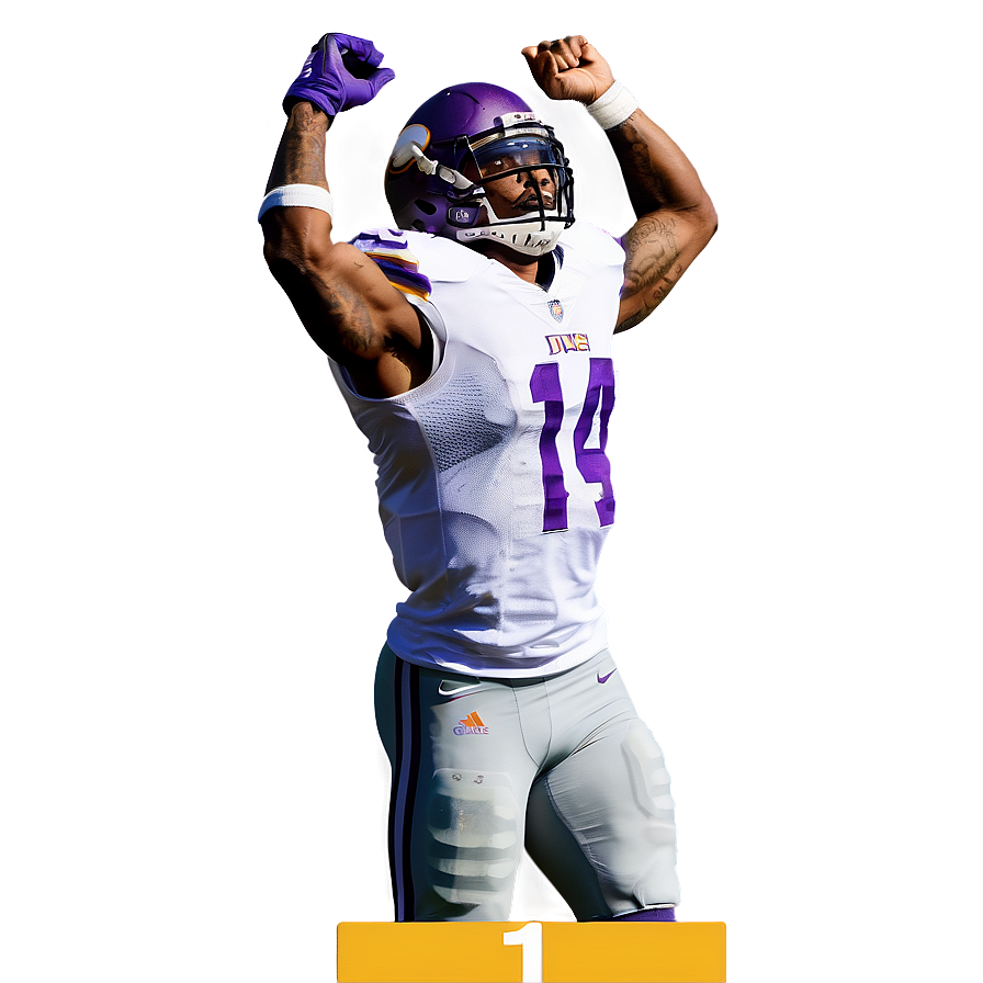 Stefon Diggs Touchdown Celebration Png Cpy58 PNG