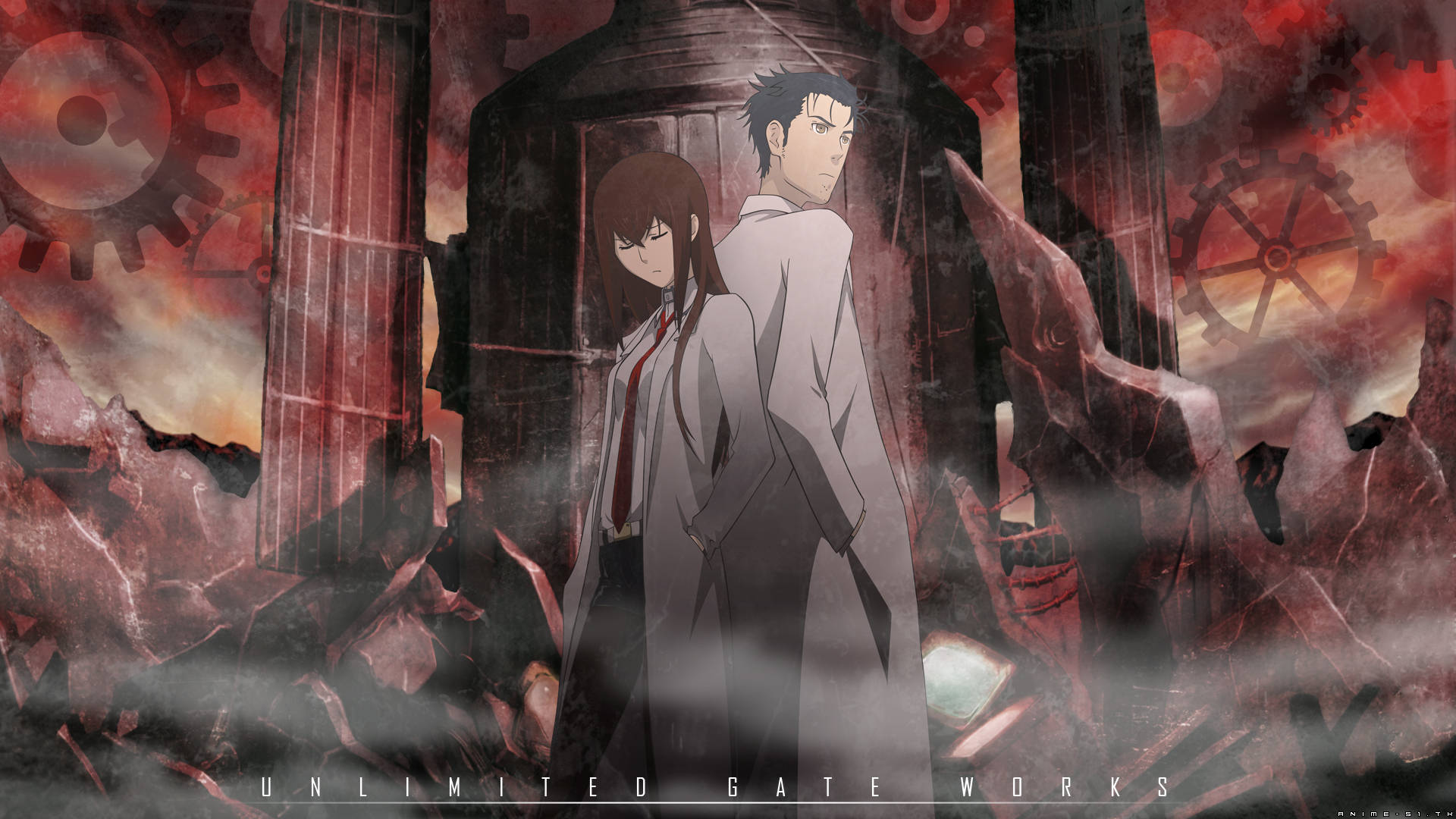 Time Traveling in Steins Gate Wallpaper