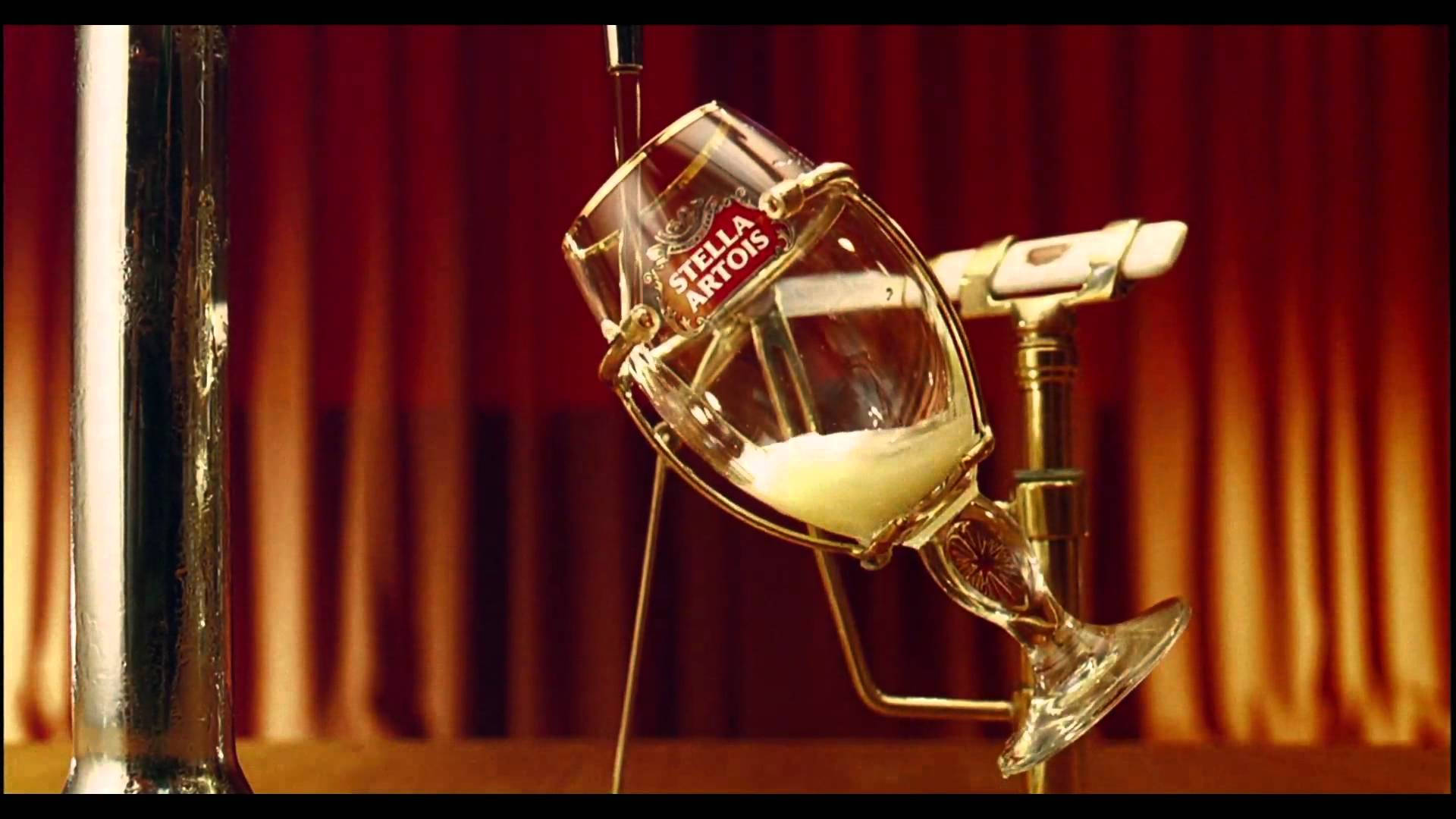 Stella Artois Beer In Le Aportomatic Commercial Wallpaper
