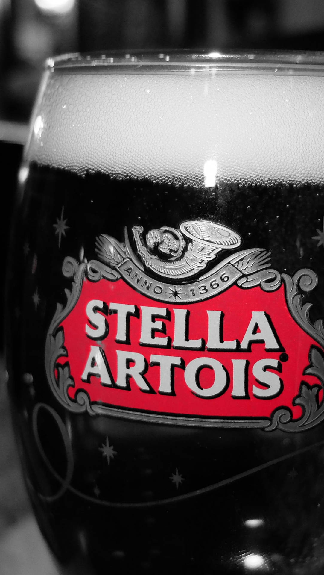 Excellenceda Cerveja Belga Stella Artois. Papel de Parede