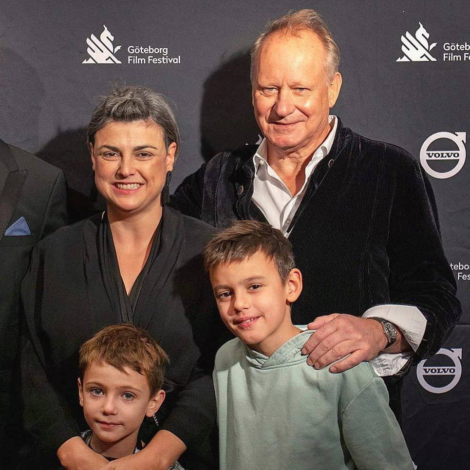 Stellan Skarsgård Family During Goteborg Film Festival Wallpaper