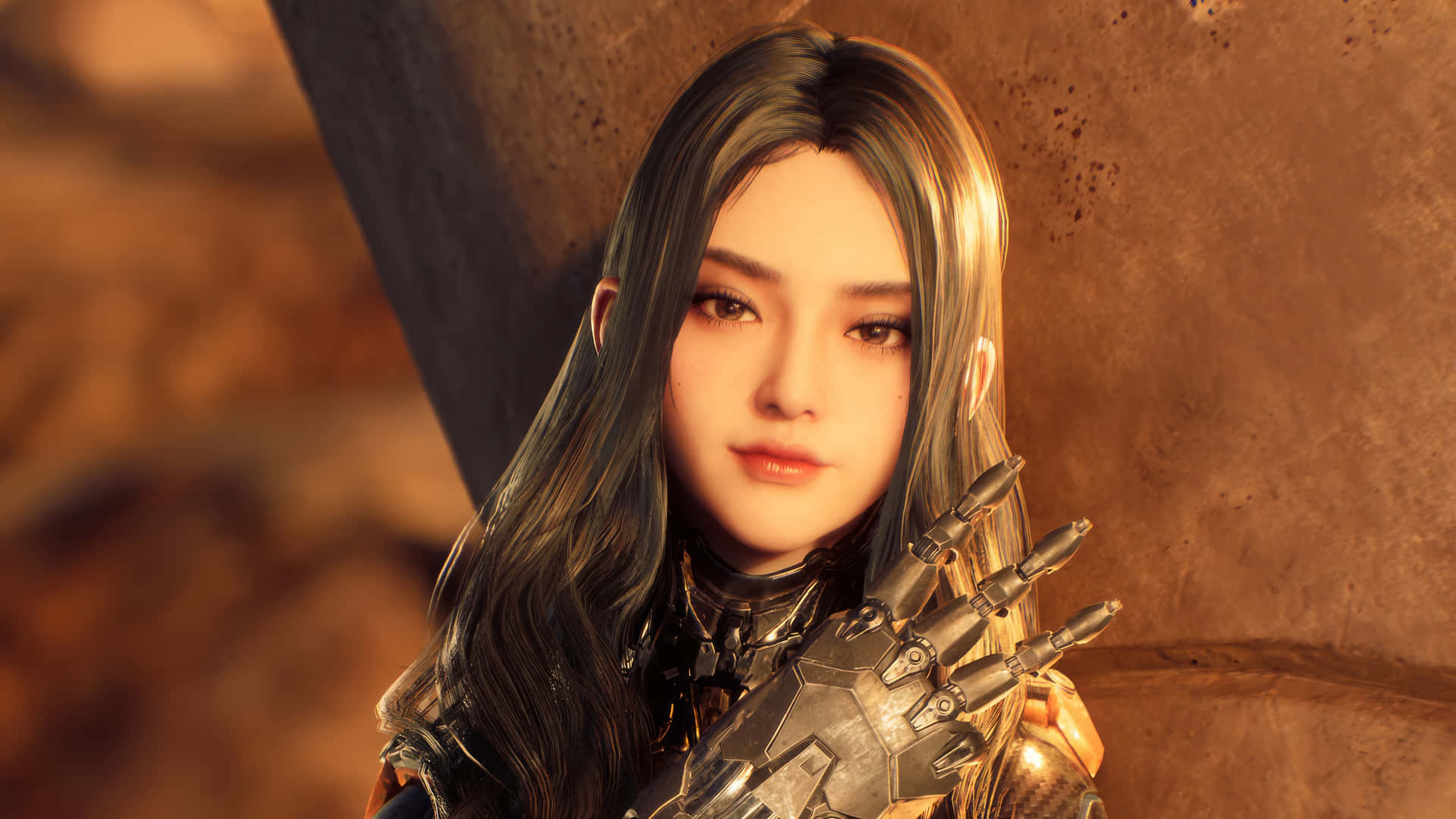 Stellar Blade Female Character Close Up Wallpaper