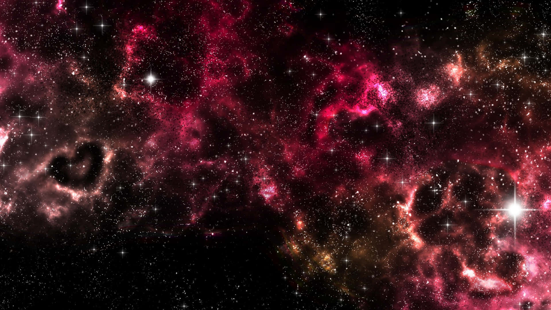 Stellar Nebula Glow PNG