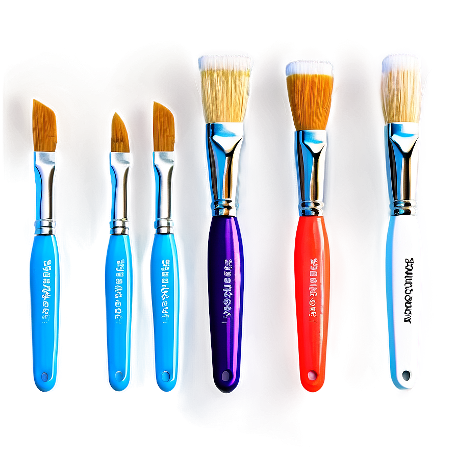 Stencil Paint Brushes Png Ljw PNG