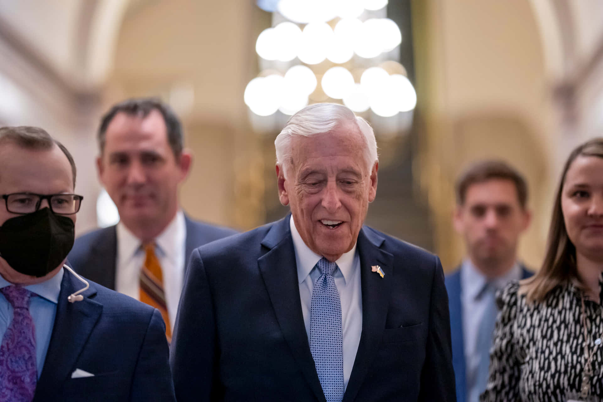 Steny Hoyer Surrounded By People Wallpaper