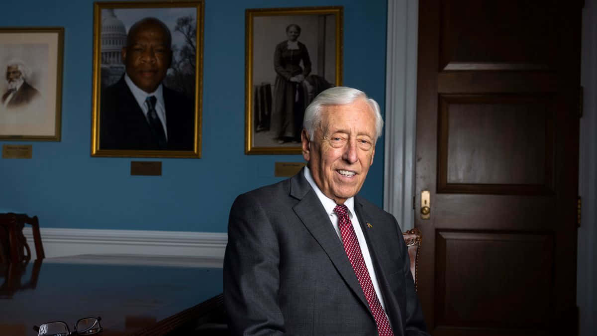 Steny Hoyer With Dashing Smile Wallpaper