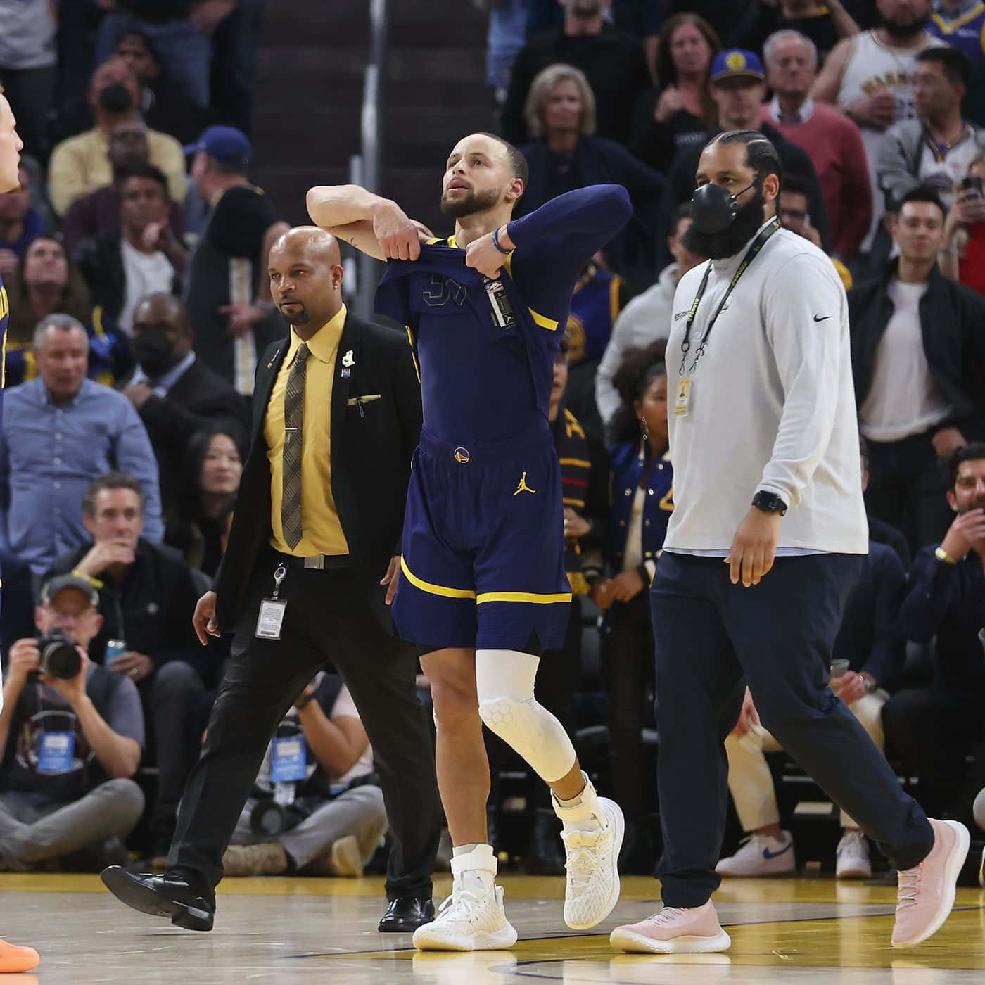 Golden State Warriors' Superstar, Stephen Curry Shooting a 3-pointer