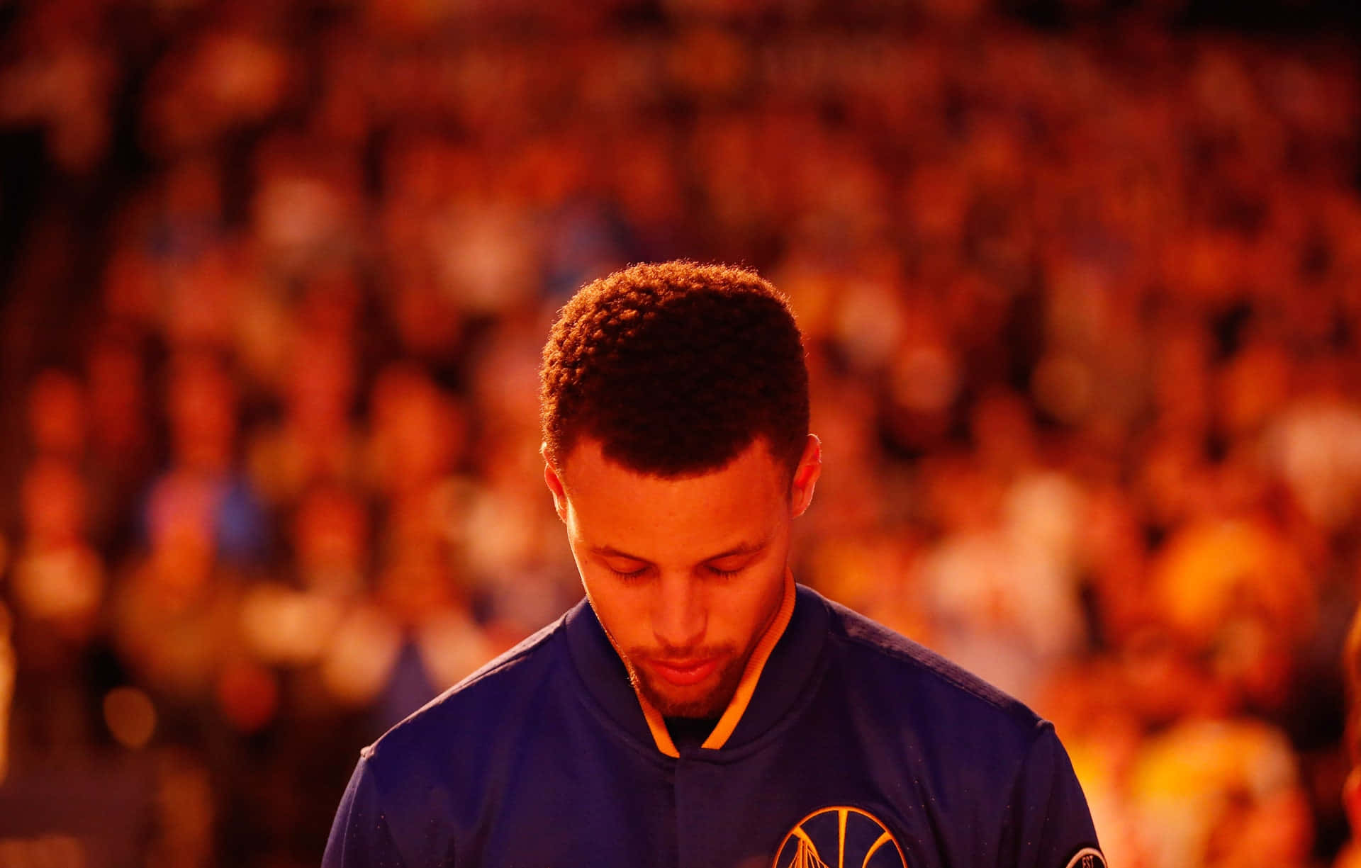 Steph Curry in action on the basketball court