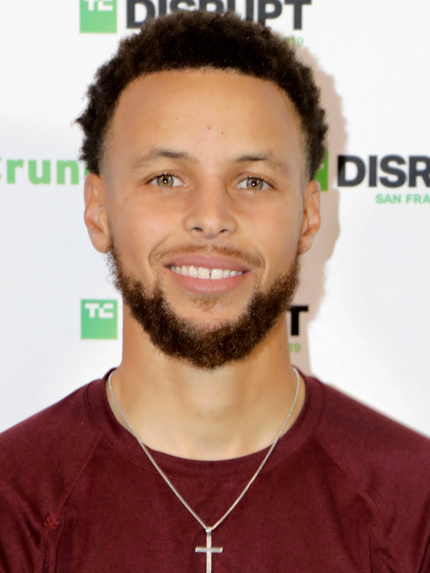 Steph Curry på TechCrunch's Disrupt SF Conference Wallpaper