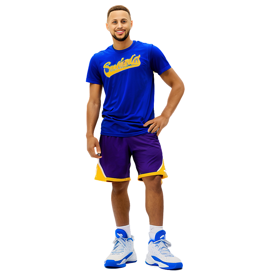 Steph Curry Basketball Camp Png Fyd85 PNG