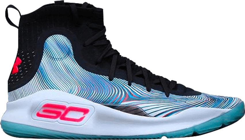 Steph Curry Basketball Sneaker PNG