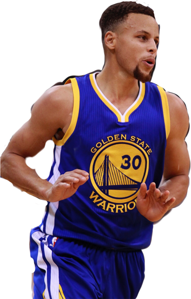 Steph Curry Golden State Warriors Action Shot PNG