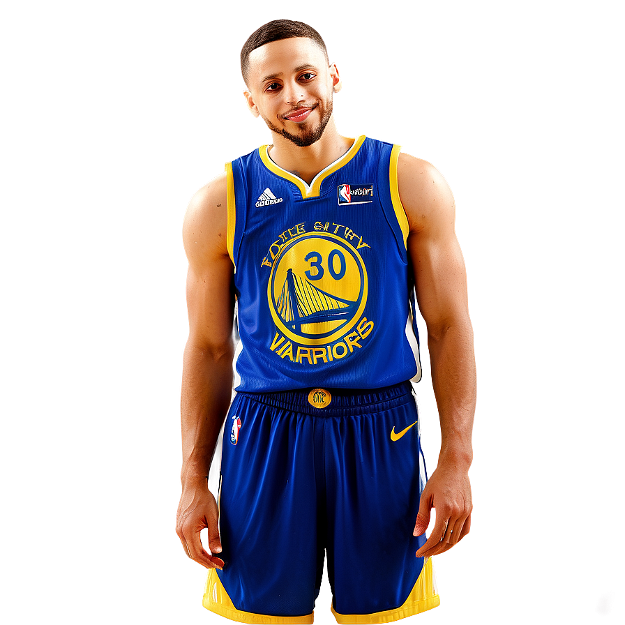 Steph Curry Warriors Uniform Png Sak PNG