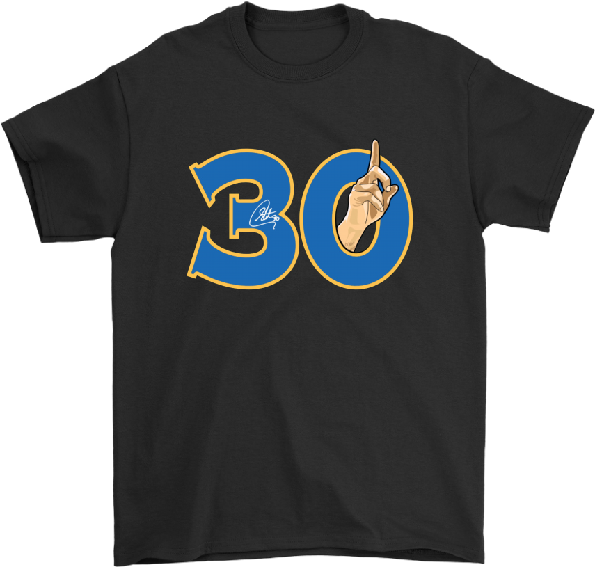 Steph Curry30_ Shirt Design PNG