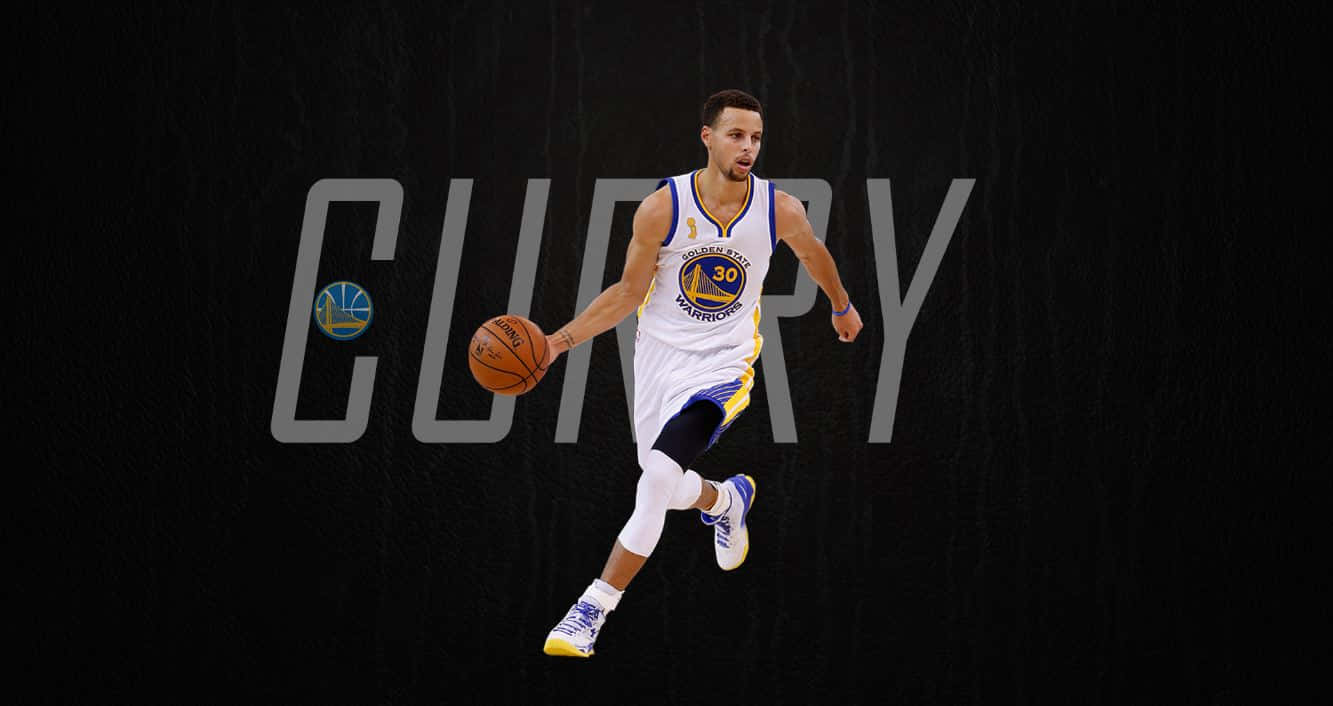 Stephen Curry shooting a basketball
