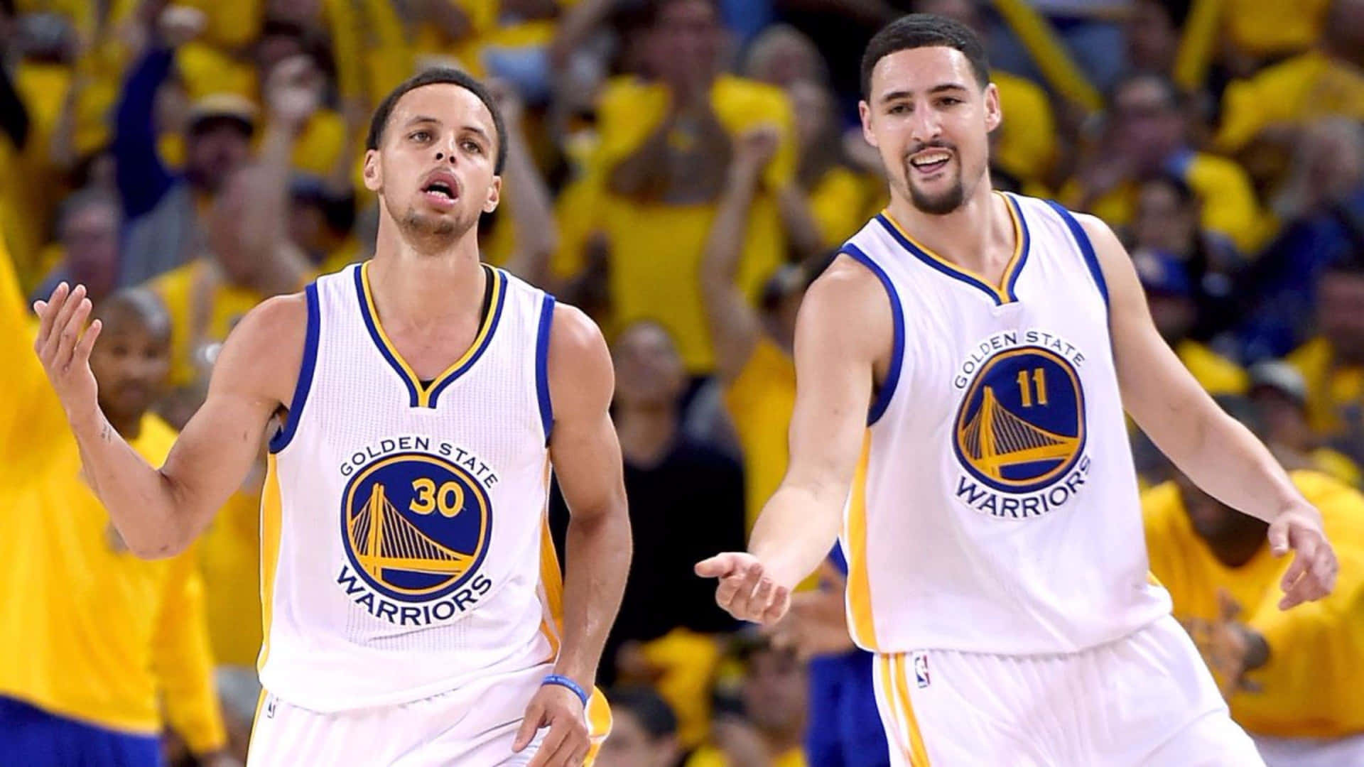 Stephen Curry 4k And Klay Thompson Wallpaper