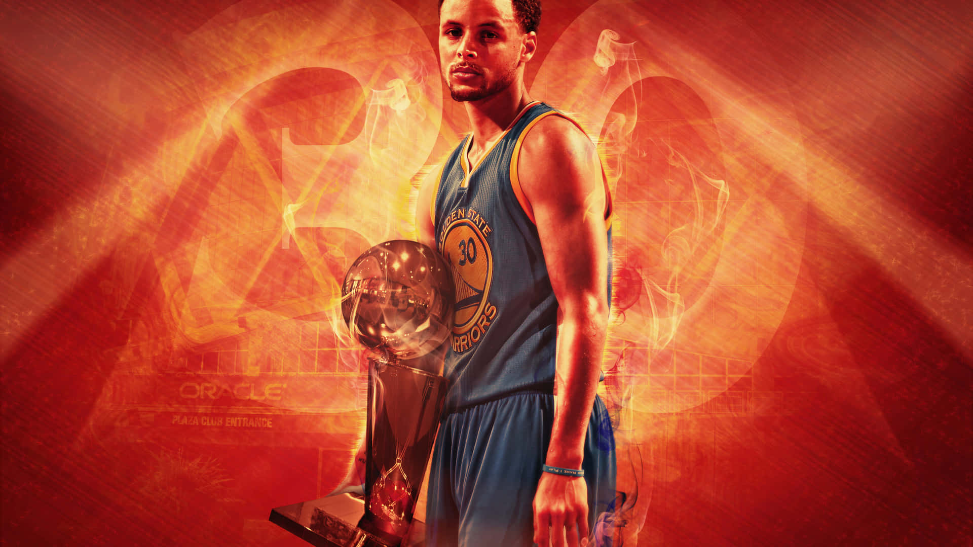 Number 30 Stephen Curry 4k Wallpaper