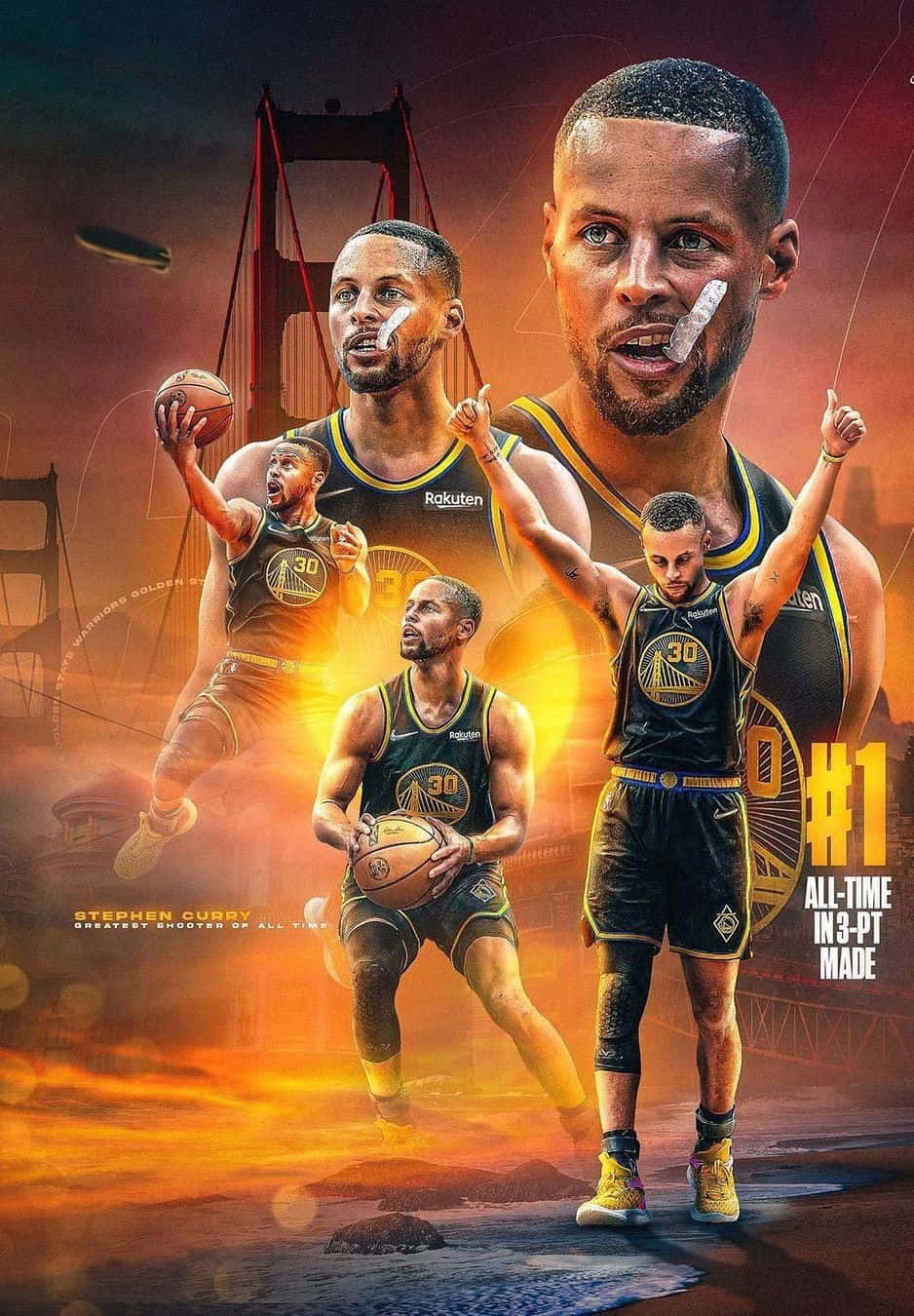 Download Three-time NBA Champion Stephen Curry