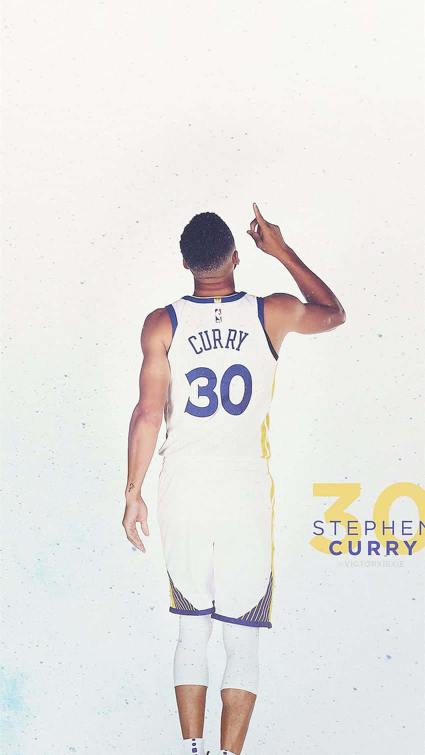 “Steph Curry: Lederen for Golden State Warriors” Wallpaper